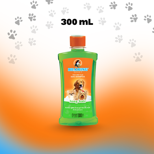 Bearing Tick and Flea Dog Shampoo - Long Hair