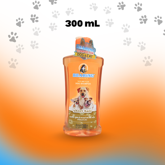 Bearing Tick and Flea Dog Shampoo - Short Hair